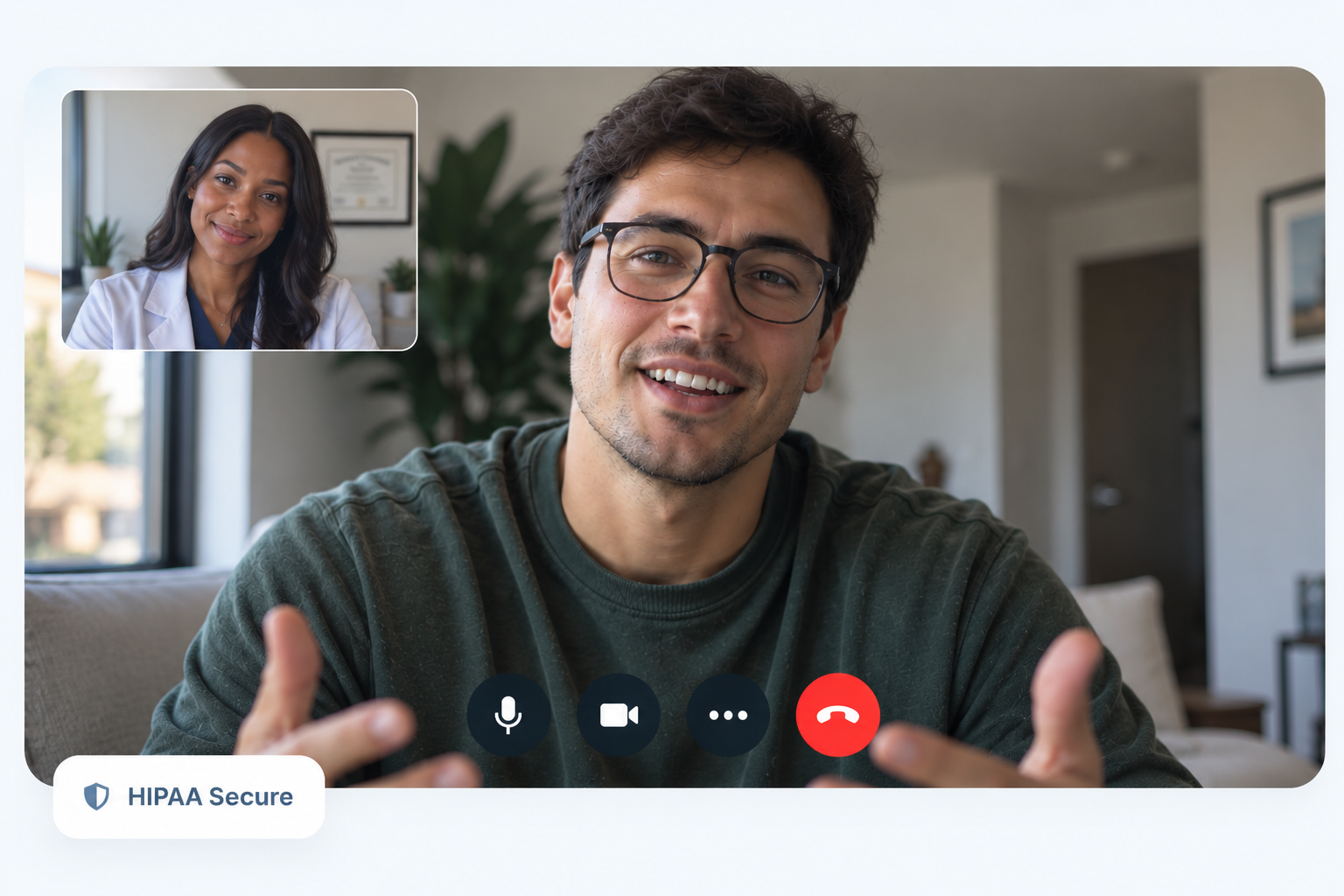 Virtual psychiatry appointment with Happy Sol Health